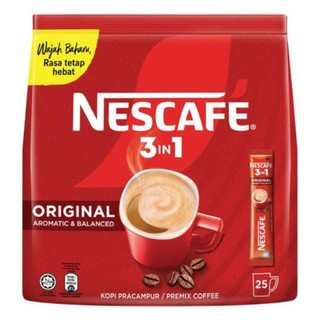 Nescafe 3&1 Original (25S*18G) EXP 3/27