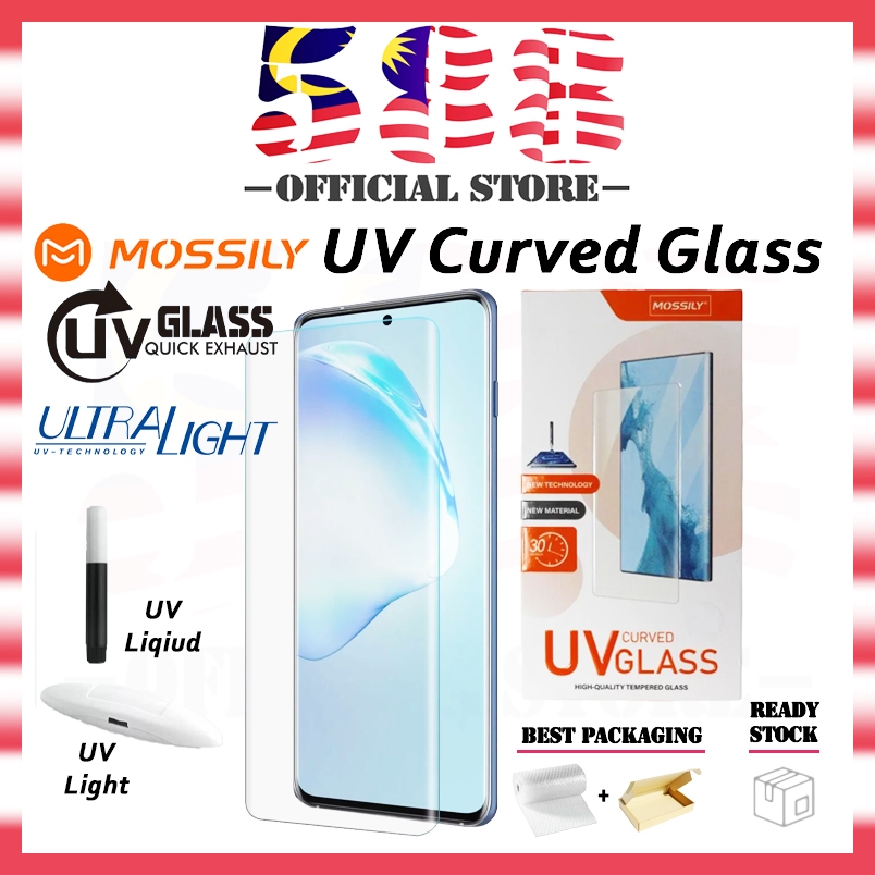 Samsung Galaxy S23 Ultra/S22 Plus/S20/S21 Note 20 Baiko 9H UV Curve Tempered Glass Clear/ Privacy
