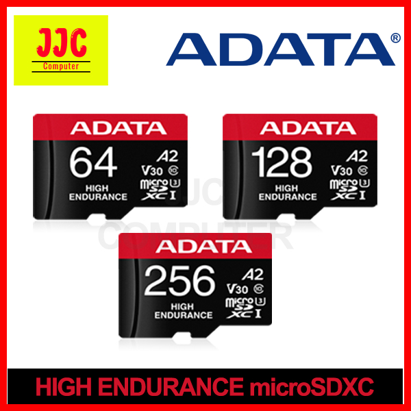 การ์ดหน่วยความจํา microSDXC ของ ADATA HIGH ENDURANCE