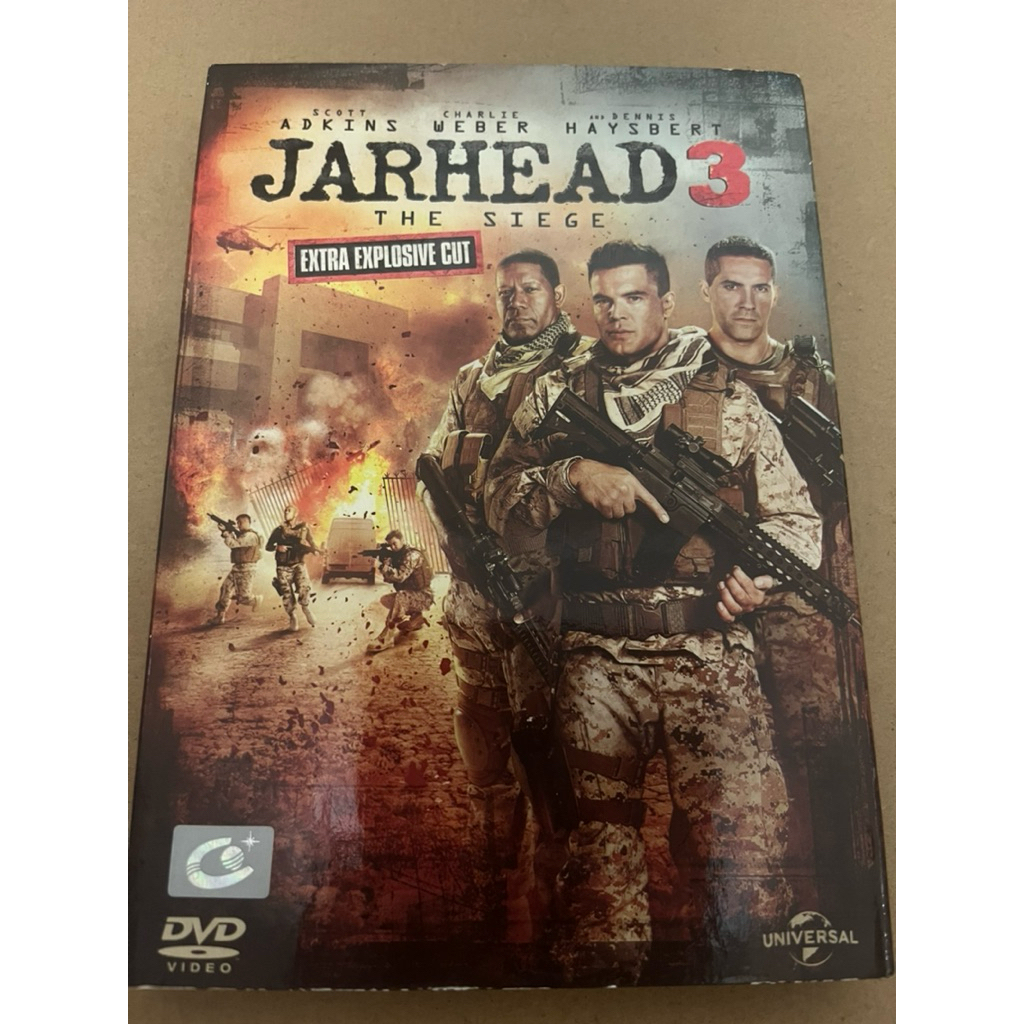 JARHEAD 3 - THE SIEGE Movie DVD (อังกฤษ & ไทย) - การตัดพิเศษ