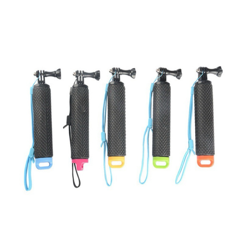 น้ําลอย Hand Grip Monopod สําหรับ Eken Hero 13 12 11 10 9 8 Xiaomi Yi SJ4000 DJI Osmo Float Handle M