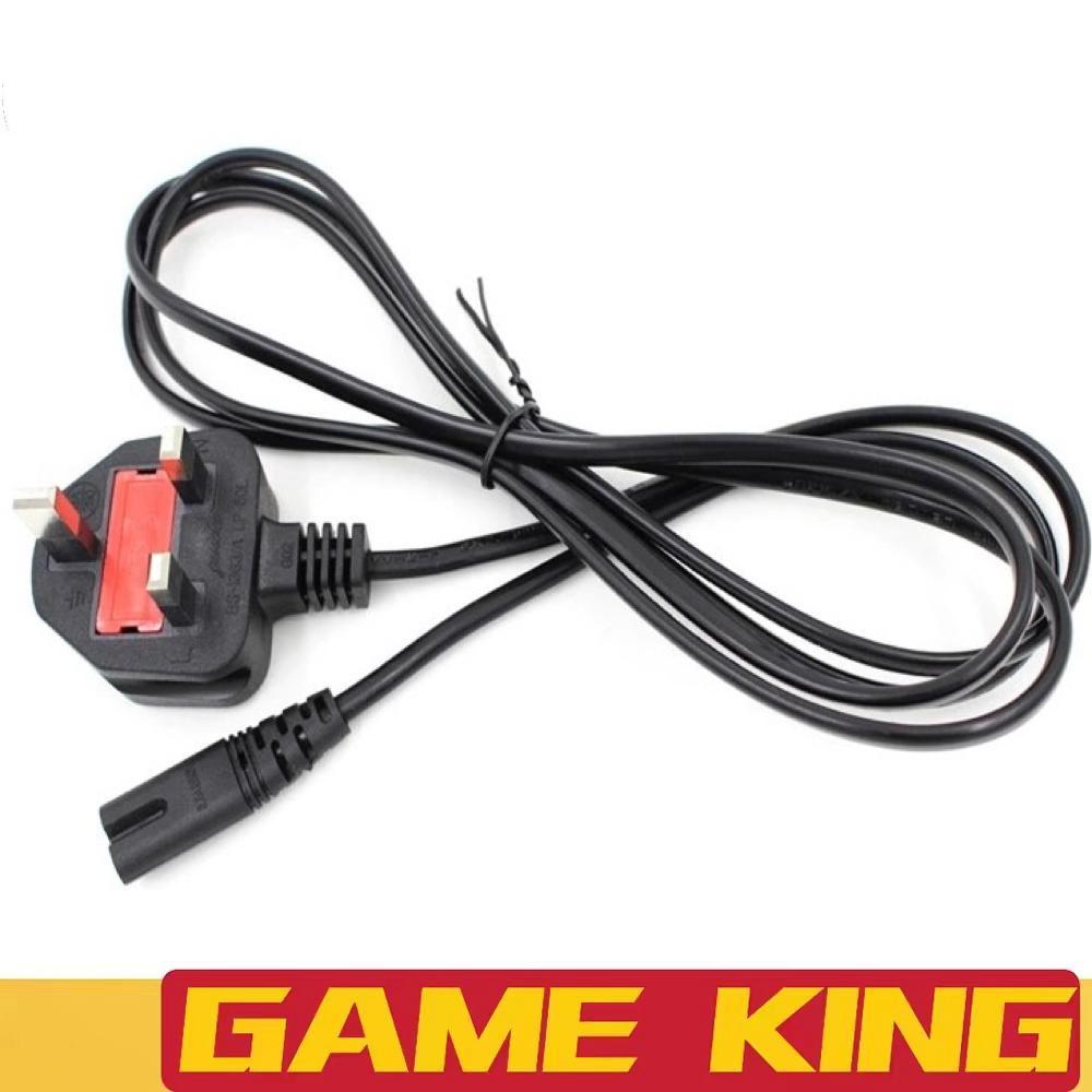 สายไฟปลั๊ก 3 ขาสําหรับ PS4 / PS5 / PS3 / PS2 / PSP (คุณภาพดี)(ใหม่เอี่ยม)