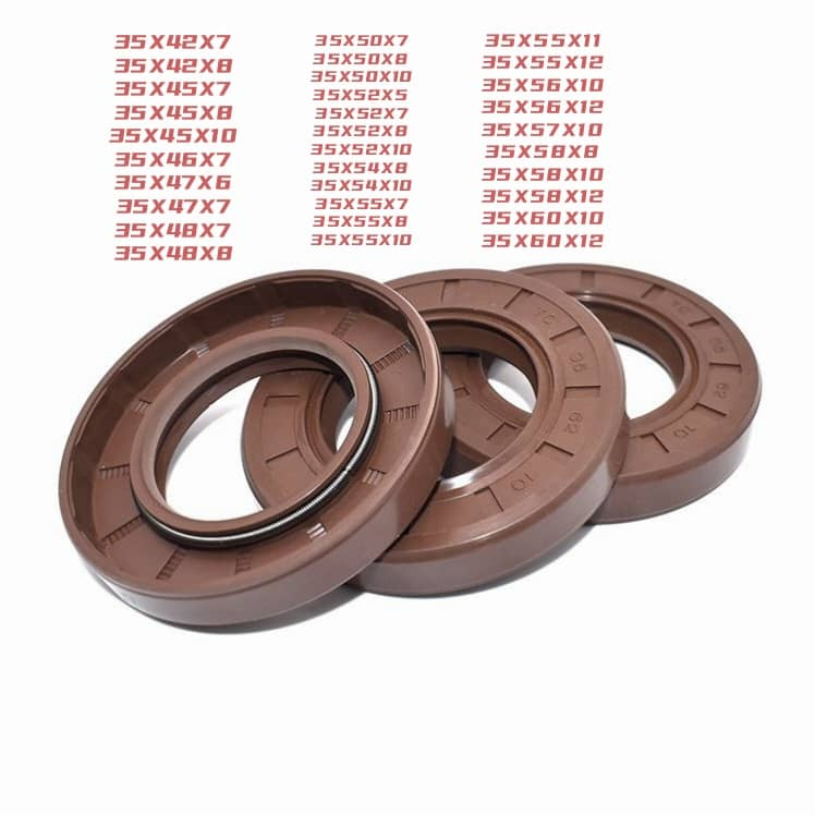TC ซีลน้ํามัน VITON TAHAN PANAS /FKM ID 35MM 35X42 35X45 35X46 35X47 35X48 35X50 35X52 35X54 35X55 3