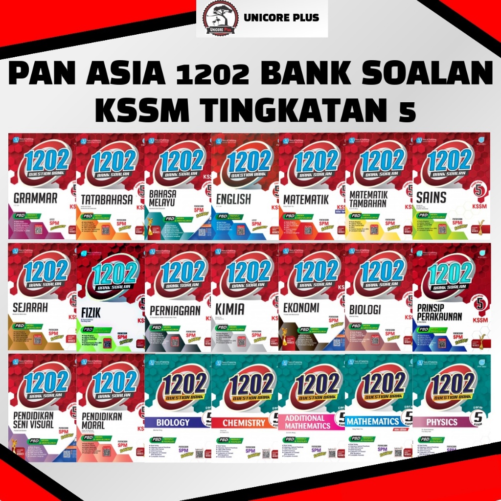 [ใหม่ 2025]1202 BANK SOALAN KSSM TINGKATAN 5