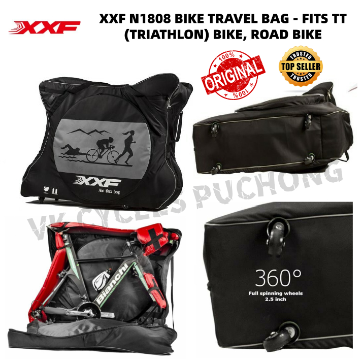 XZF N1808 BIKE TRAVEL BAG - FITS TT (TRIATHLON) จักรยาน, ROAD BIKE / BEG MENYIMPAN BASIKAL - MUAT UN