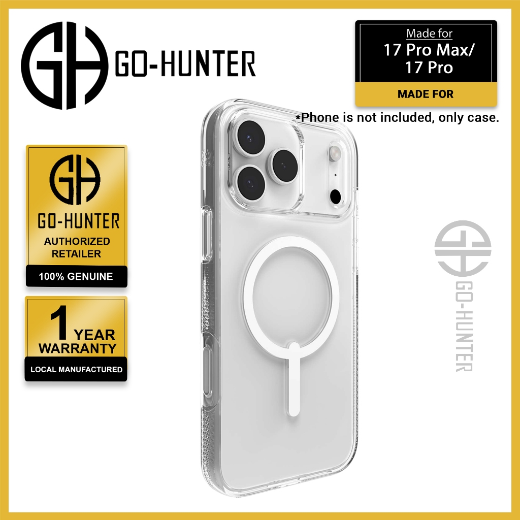 [ 17 Pro Max / 17 Pro ] ZAGG Crystal Palace Snap Case พร้อมปุ่มกล้องเคสแม่เหล็ก