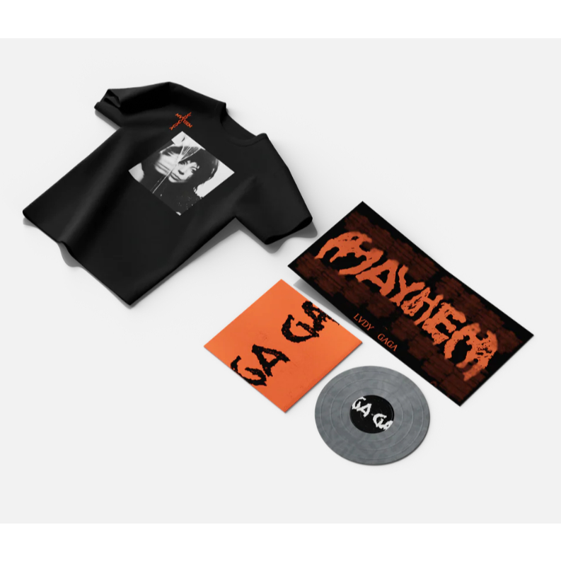Lady Gaga Mayhem Vinyl / LP Fanpack พร้อมเสื้อยืด