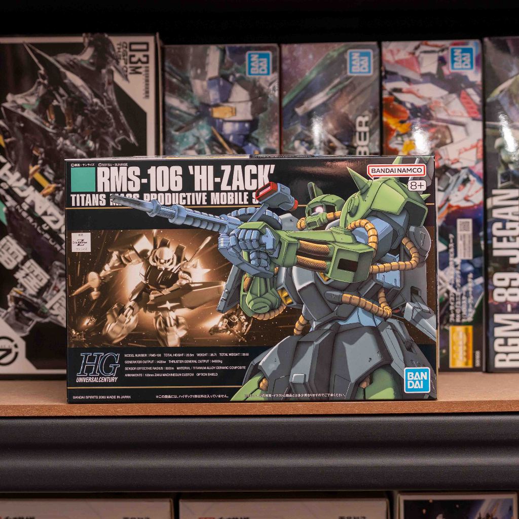 HGUC 1/144 RMS-106 Hi-Zack Gundam Model Kits