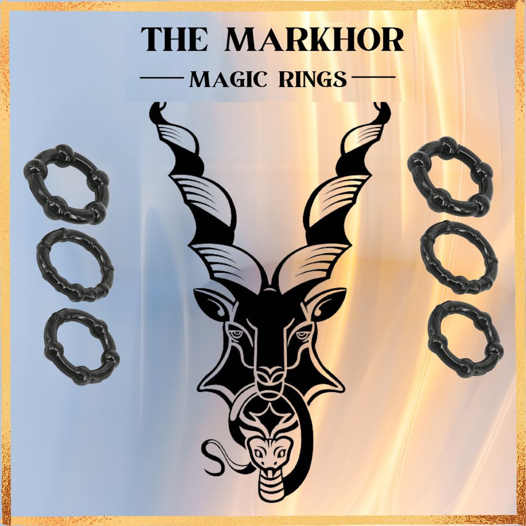 The Markhor Magic ring - 3-in-1 Pack for All Adults ring for Men Silicone Ring Men Silicone Ring Men
