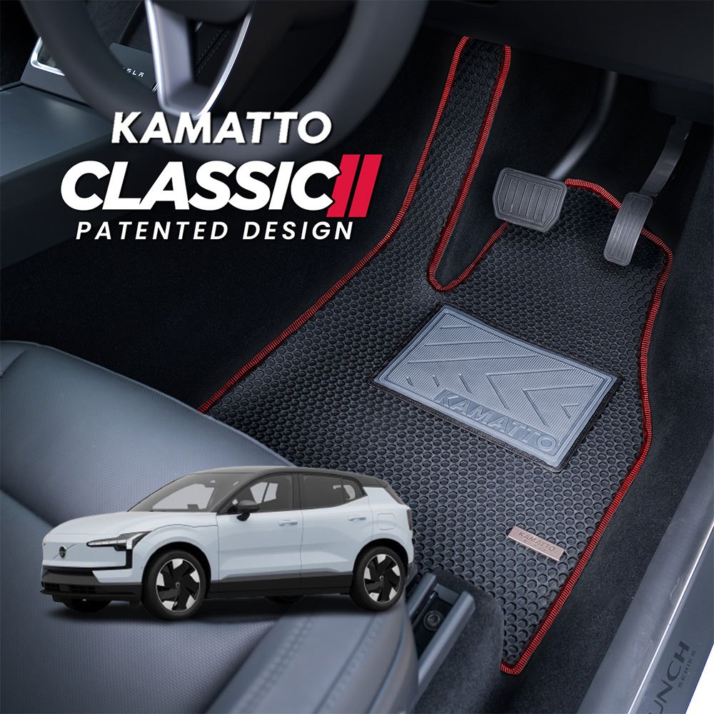 Kamatto Classic Volvo EX30 (2024-ปัจจุบัน) พรมปูพื้นและพรมรถยนต์