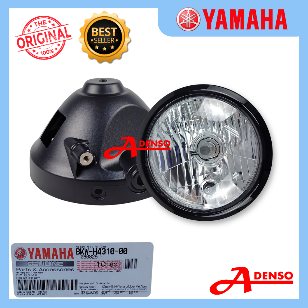 PG1 PG-1 HEADLIGHT UNIT ASSY, LAMPU DEPAN (ORIGINAL100%YAMAHA) BKW-H4150-00