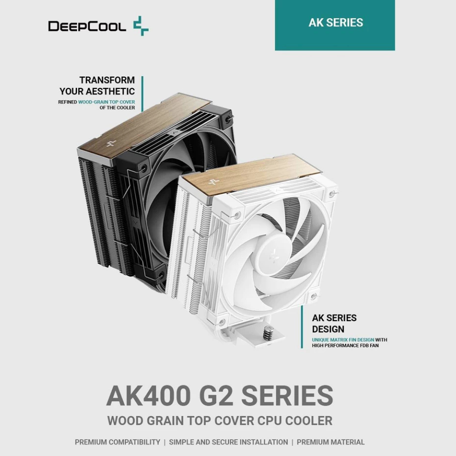 DEEPCOOL AK400 G2 PERFORMANCE AIR COOLER