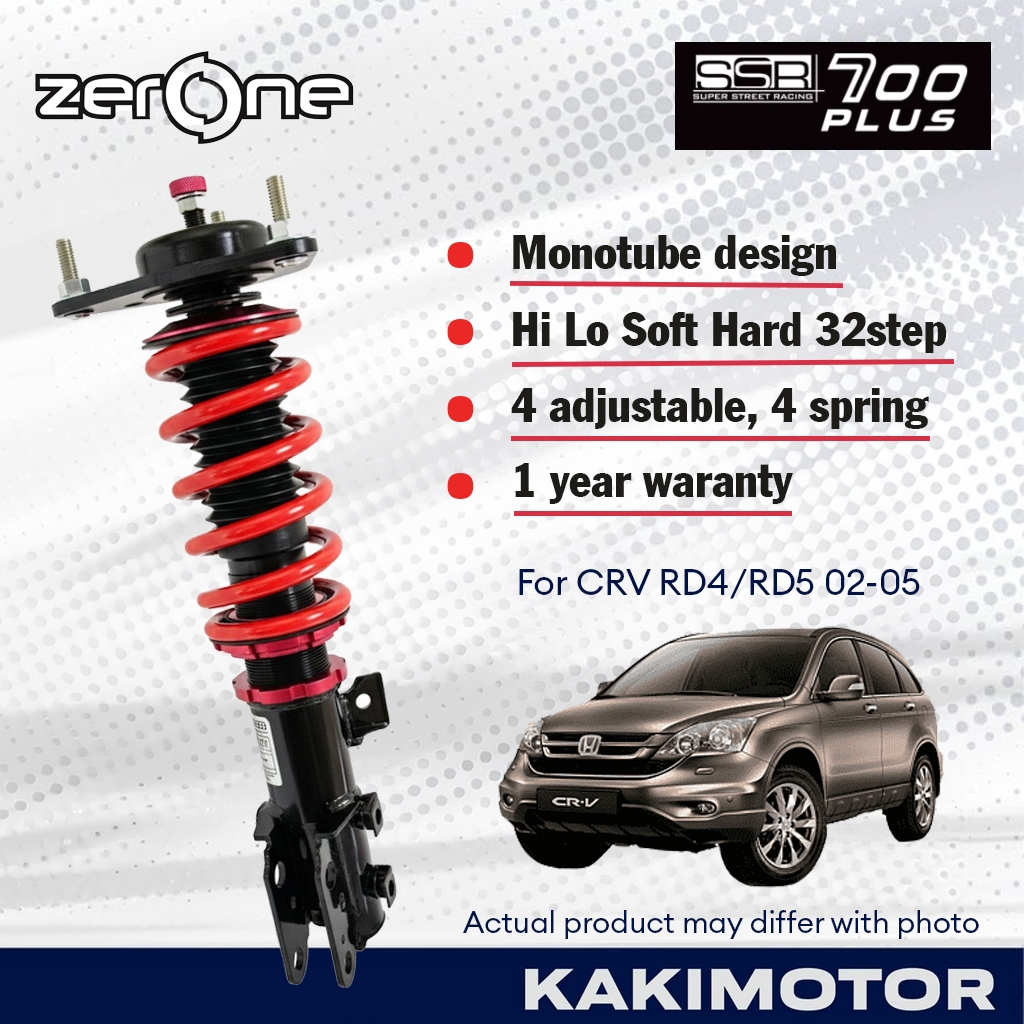HONDA CRV RD4/RD5 02-05 - ZerOne SSR700 PLUS Hi-Lo Soft/Hard Bodyshift ปรับได้