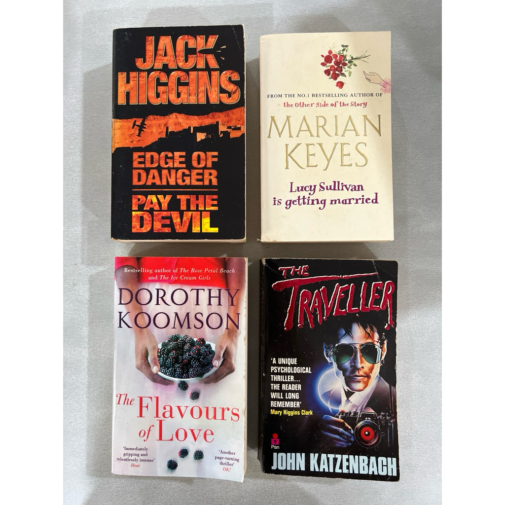 (มือสอง) QB6 1109 JG นวนิยายภาษาอังกฤษคละหนังสือ