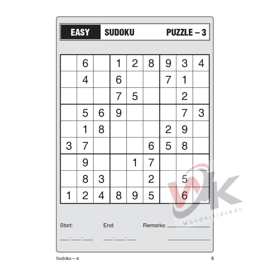 Amazing Jumbo Sudoku Book Puzzle Book Crossword Brain Bosting Adult Word Search Book - รูปที่ 5