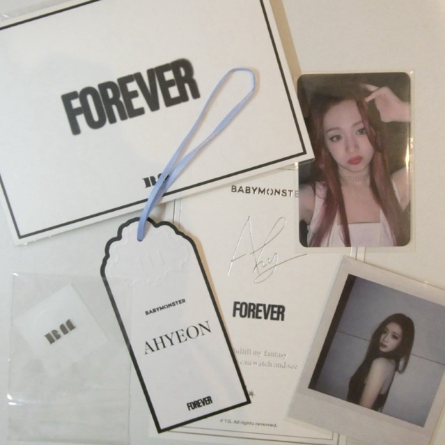 BABYMONSTER Forever Photocard Package - AHYEON