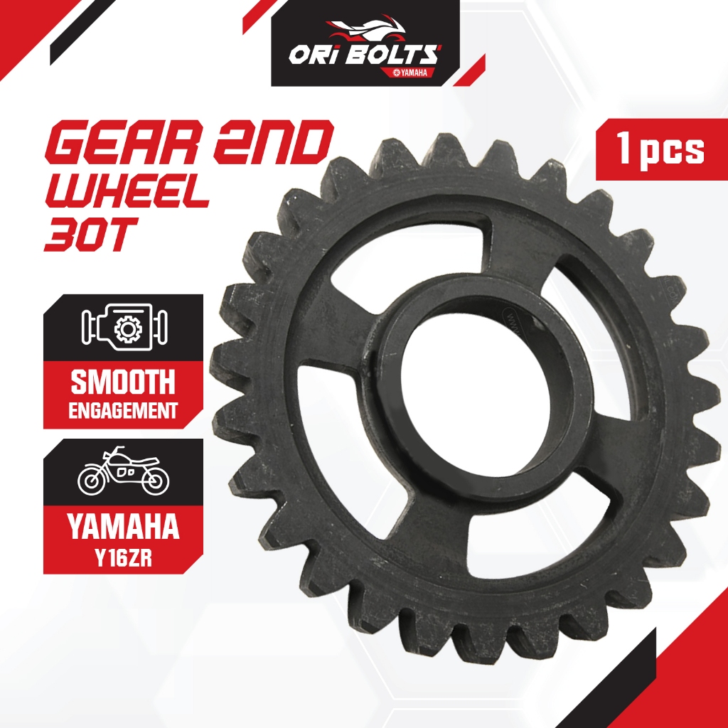 B5V-E7221-00 Yamaha Y16 กล่องเกียร์เครื่องยนต์ 30T 2nd Dua ล้อ Gigi 30