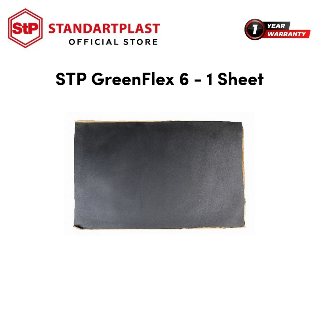 STP GreenFlex 6 (Replacing Aeroflex6) ใหม่ 2025 วัสดุ - ฉนวนกันความร้อนและเสียง [1 แผ่น]