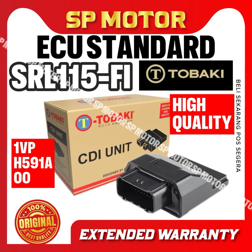 TOBAKI LAGENDA 115FI SRL 115FI ECU UNIT (เครื่องควบคุม)-STANDARD SPEC.-1VP-H591A-00
