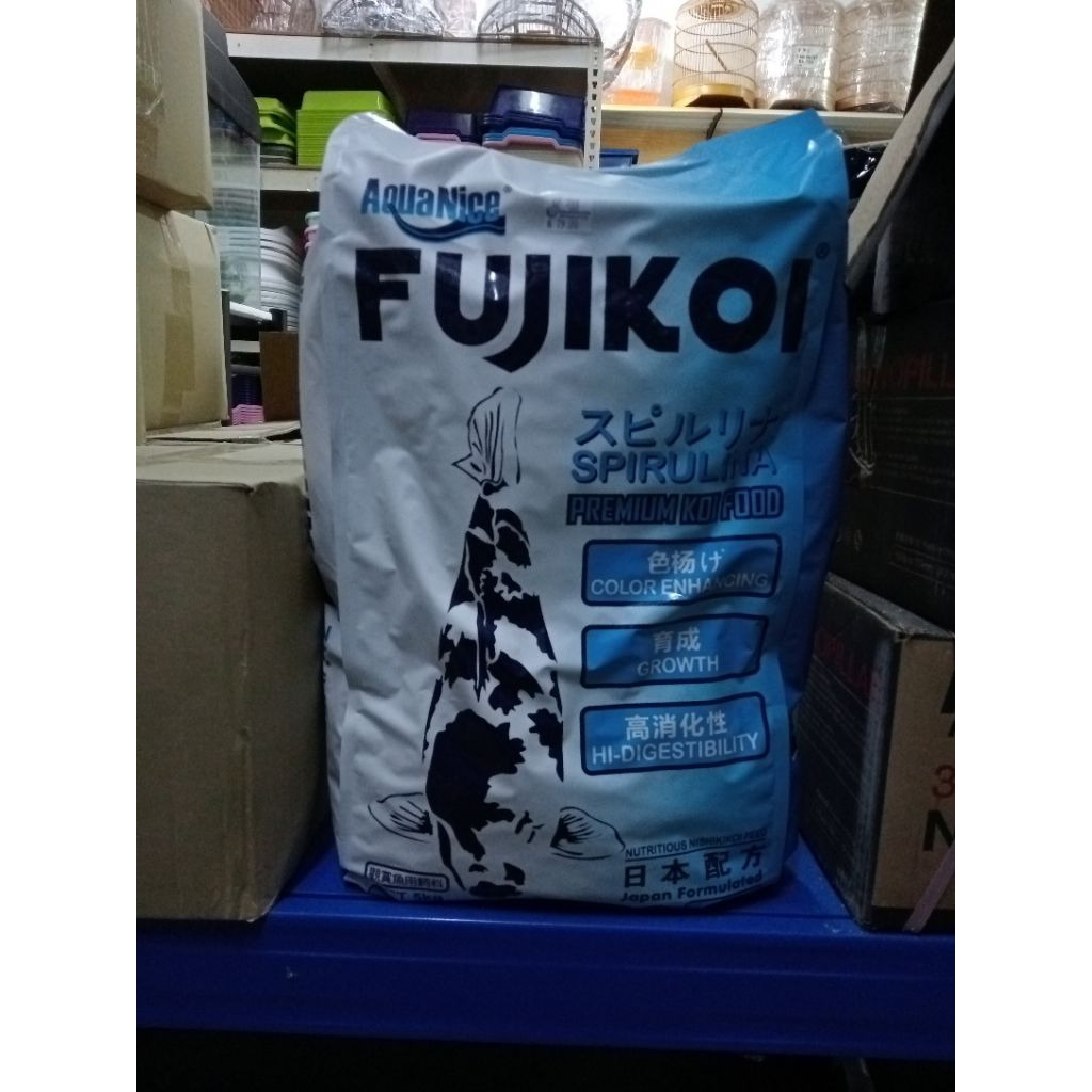 Aquanice Fujikoi Spirulina Premium Koi Food 5กก