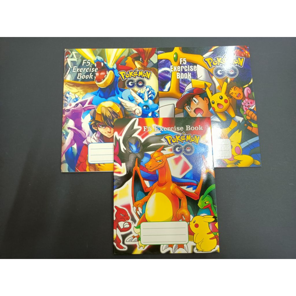 SBS 1313 Pokémon F5 50pgs หนังสือออกกําลังกายเส้นเดี่ยว / Buku Latihan - 1 ชิ้น