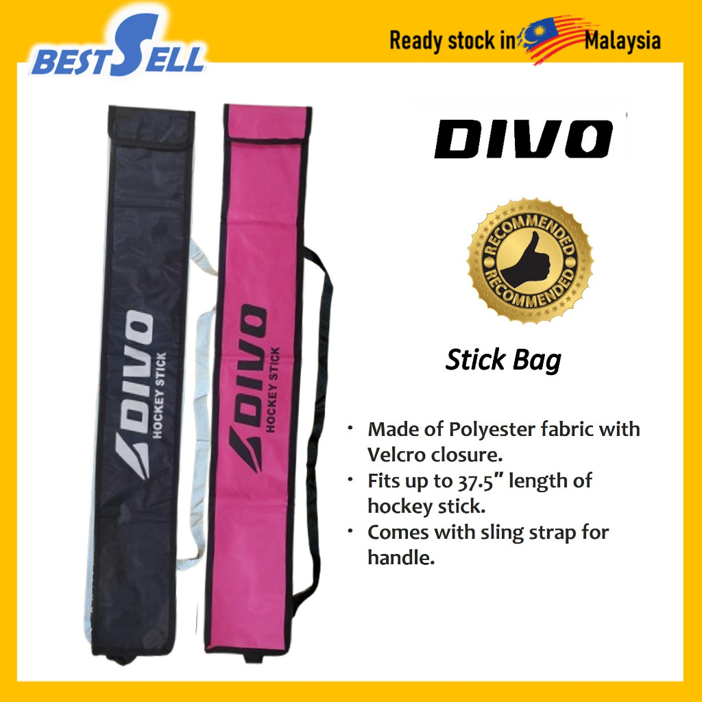 DIVO Hockey Stick Bag Single Stick Bag Beg Hoki