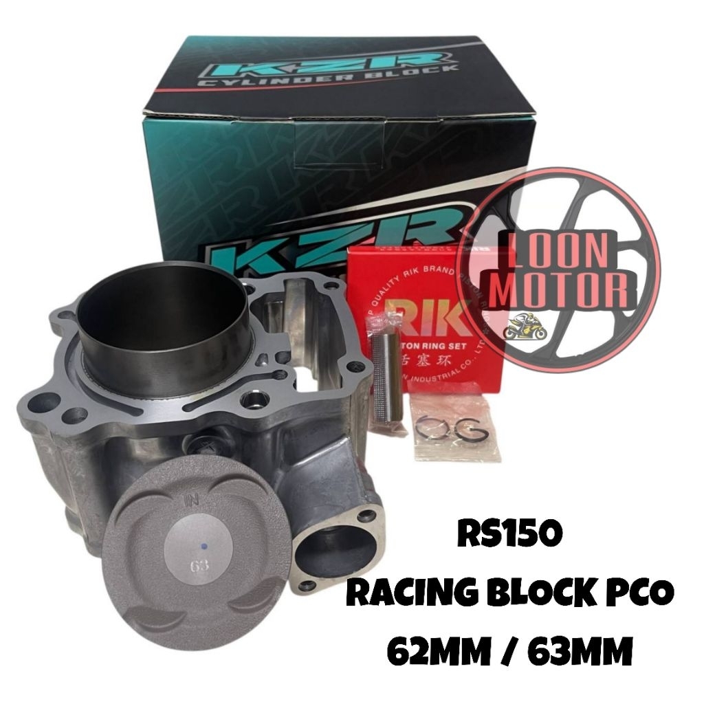 RS150 RACING BLOCK PCO 62/63MM KZR RACING