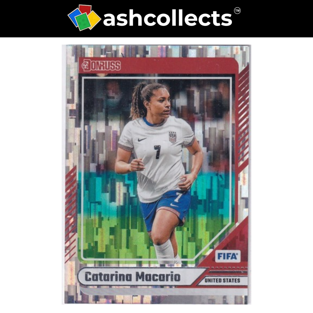 Panini Donruss 2024-25 Catarina Macario Silver United States USA Chelsea Women Card [ของสะสม]