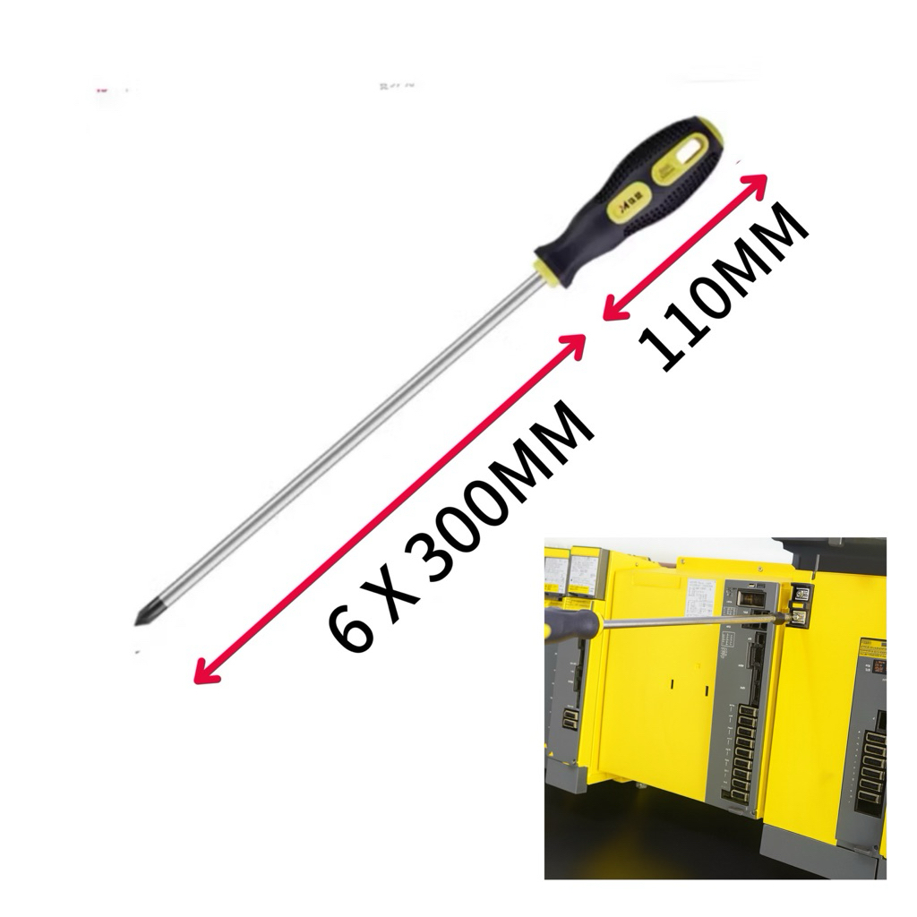 12 INCH 6X 300MM SCREW DRIVE