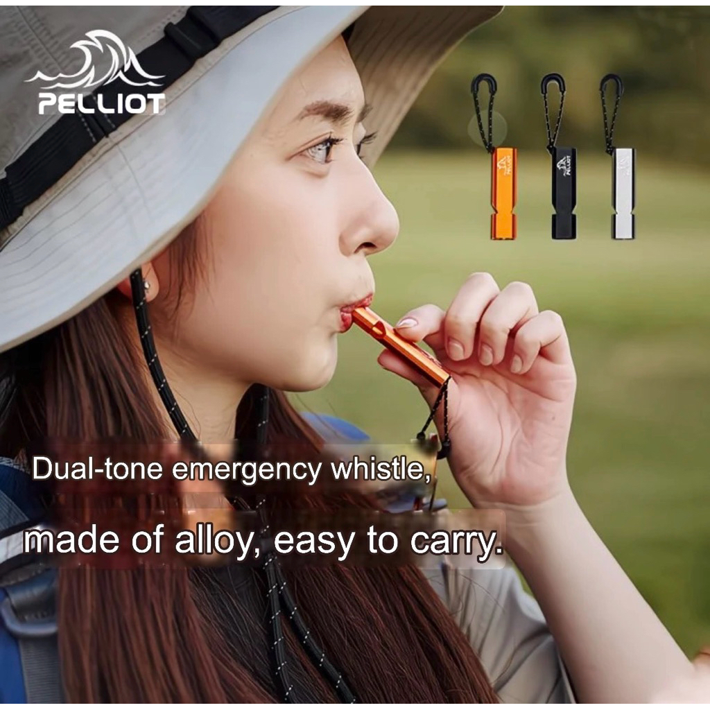 Pelliot นกหวีดฉุกเฉินการอยู่รอดตั้งแคมป์กลางแจ้ง
