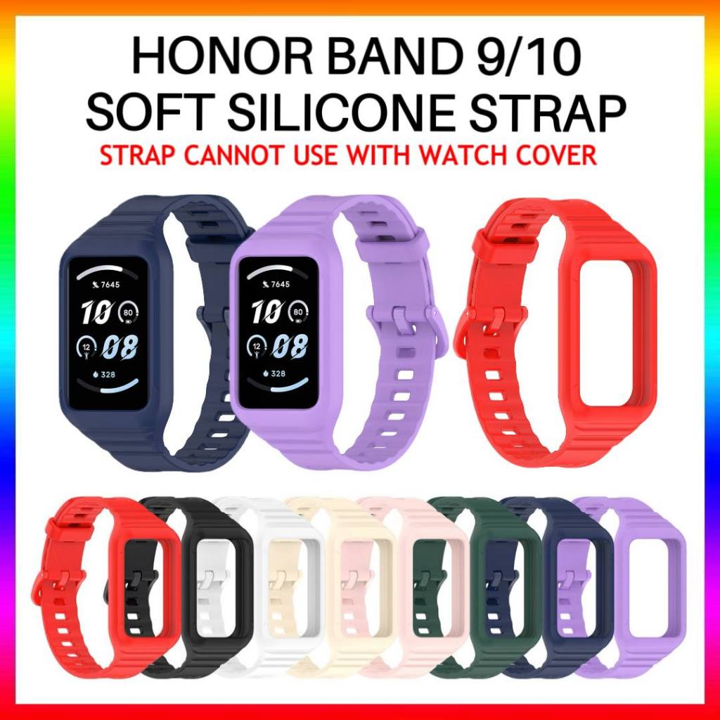 Honor Band 9/10 Soft Silicone Smart Watch Honor Band 9/Band10 Strap Replacement Band
