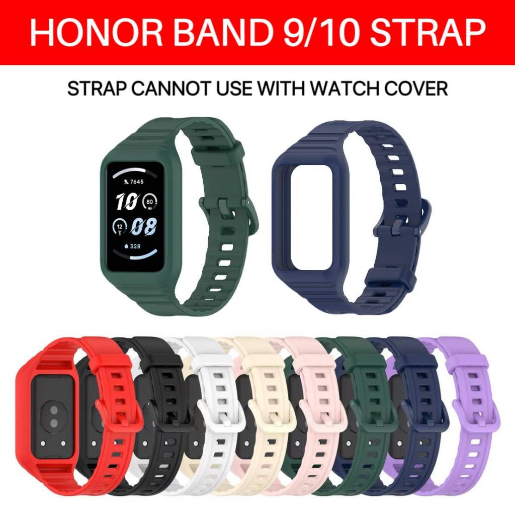 Honor Band 9/10 สายซิลิโคนอ่อนนุ่ม Honor Band9/Band10 เปลี่ยนวง