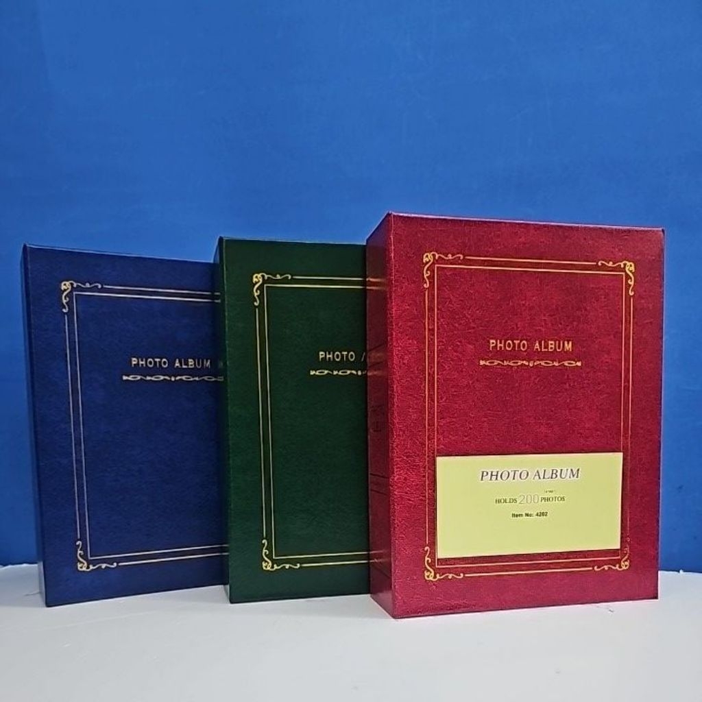 PHOTO ALBUM 4-R HOLDS 200 ชิ้น PHOTO Size :4x6(18x15ซม.)