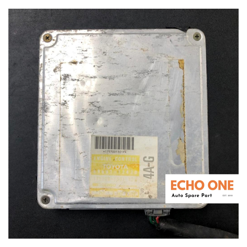 TOYOTA COROLLA AE92 หน่วยควบคุมเครื่องยนต์ ECU 4A-G 896611-12420 มือสอง