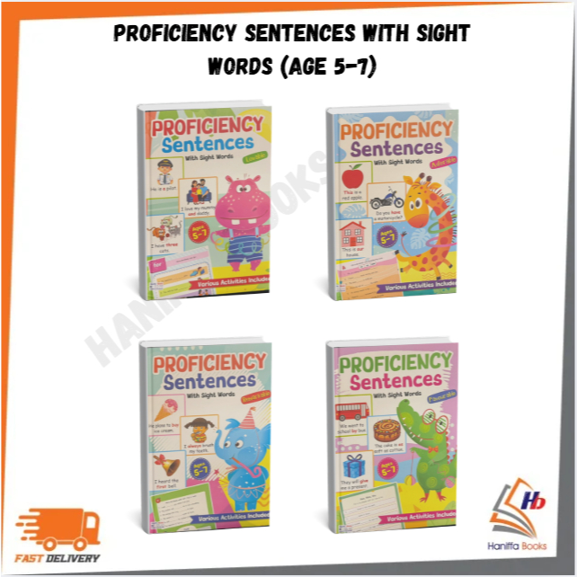 MIND TO MIND : MTM : PROFICIENCY SENTENCES WITH SIGHT WORDS AGES 5-7