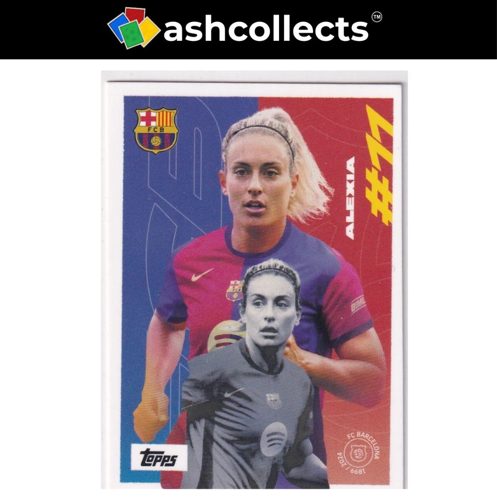 Topps/Panini Fc Barcelona Women Assorted Alexia Putellas AItana Bonmati [ของสะสม]