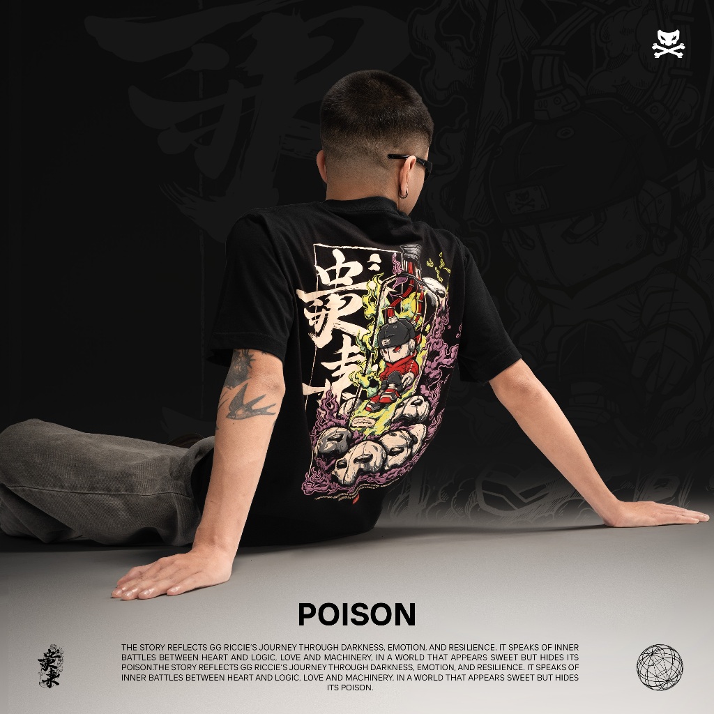 เสื้อยืด REGULAR FIT POISON (HYBRID THEORY)