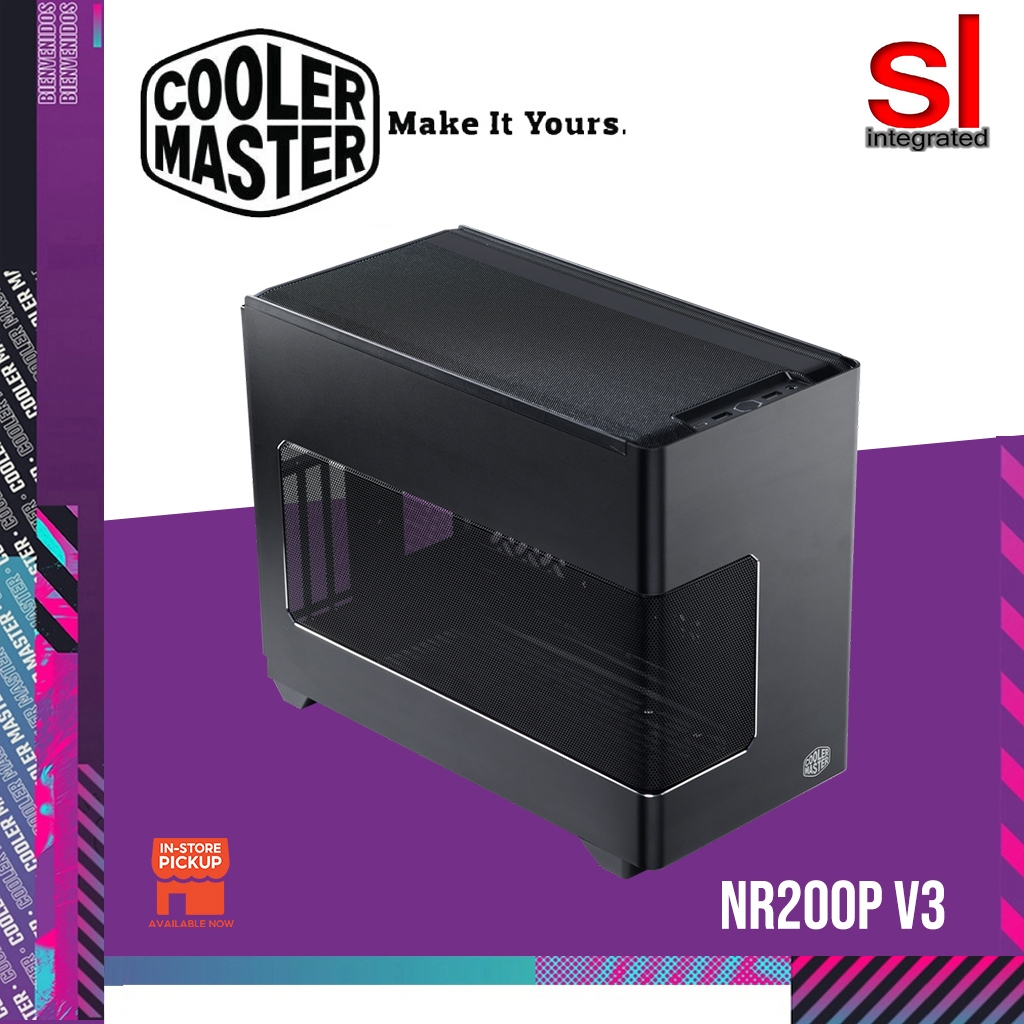 เคสพีซี Cooler Master NR200P V3 Mini-ITX
