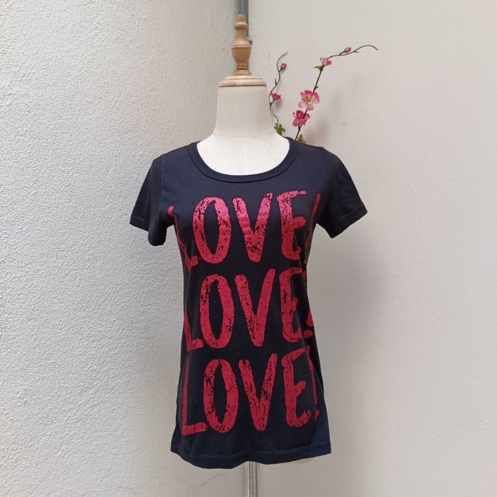 LADIES T SHIRT SHORT SLEEVE : 67