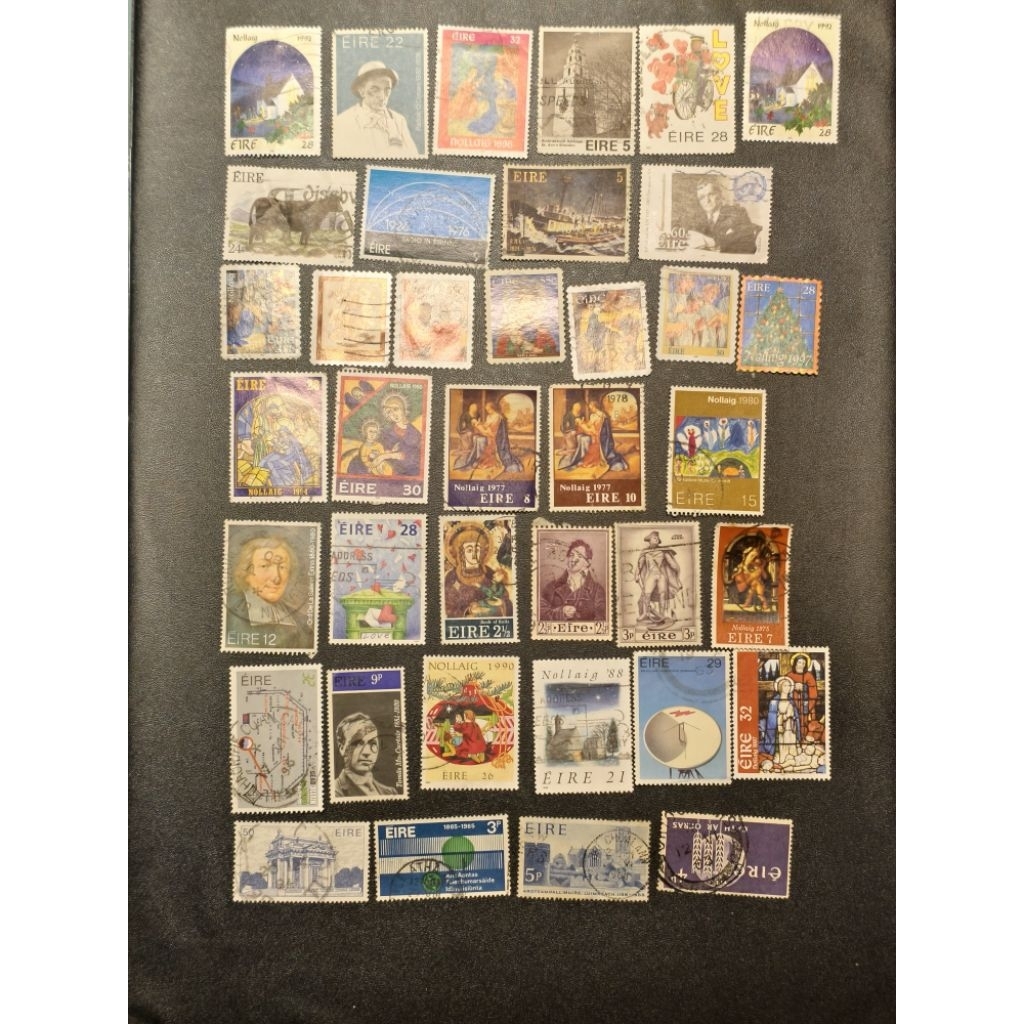Special13 แสตมป์ไปรษณีย์ Ireland 38 ใช้ผสมที่แตกต่างกัน