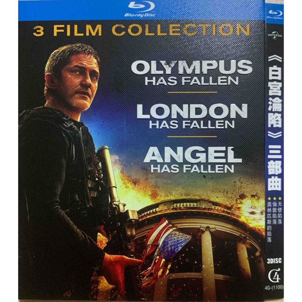 Import Blu-ray Olympus Has Fallen / London Has Fallen / Angel Has Fallen (3 แผ่น)