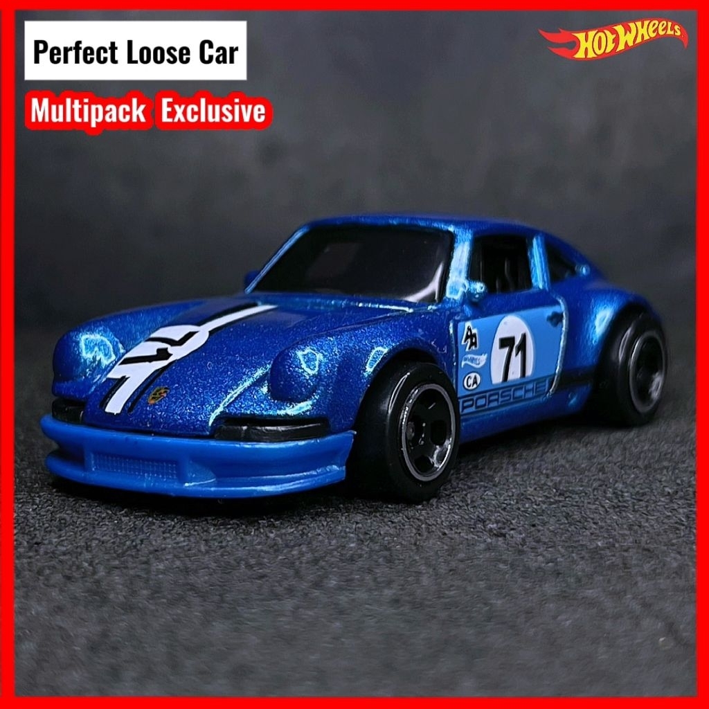 Hot Wheels 71 Porsche 911 Multipack Exclusive 2025 Metalflake Blue Porsche 911 1971 Classic Hotwheel