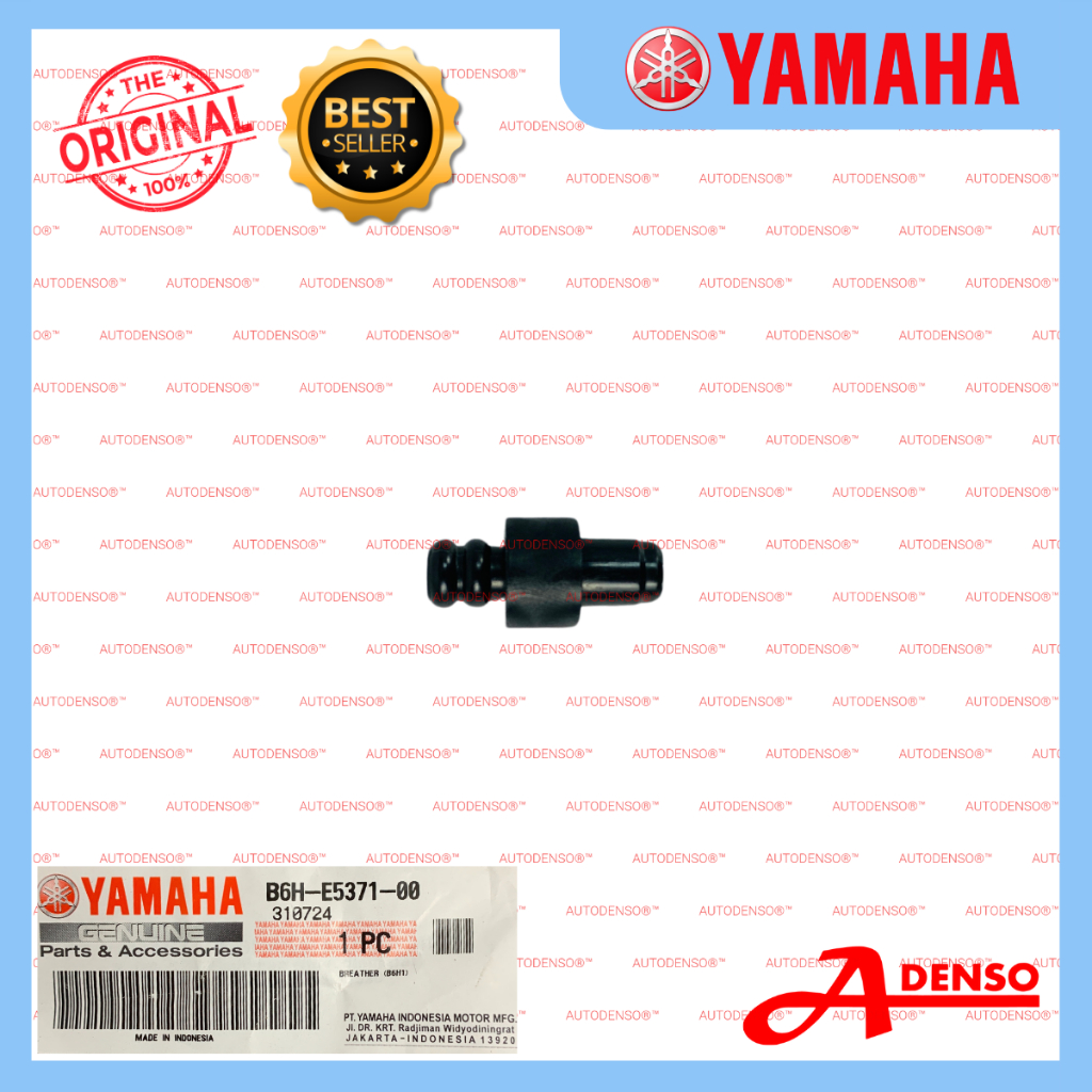 NVX V2 BREATHER , CRANKCASE ENGINE FLOW B6H-E5371-00 JOINT CVT COVER