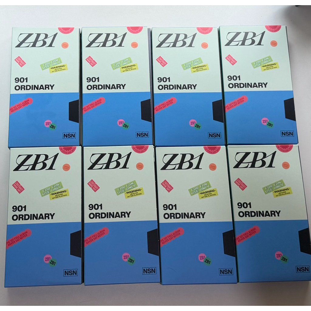 ZEROBASEONE NEVER SAY NEVER ALBUMS (เฉพาะ)