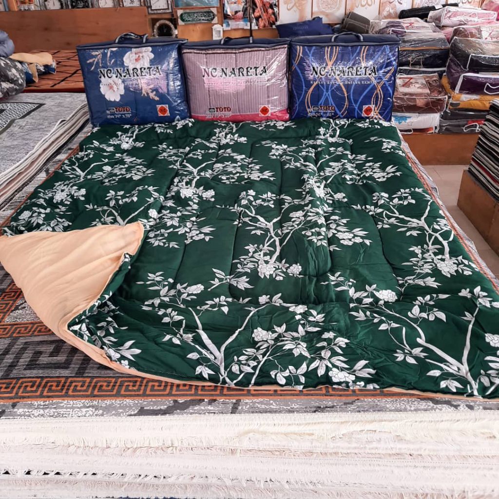 TOTO NARITA KING SIZE 180X220CM TEBAL LAMBUT KAIN TAK PANAS