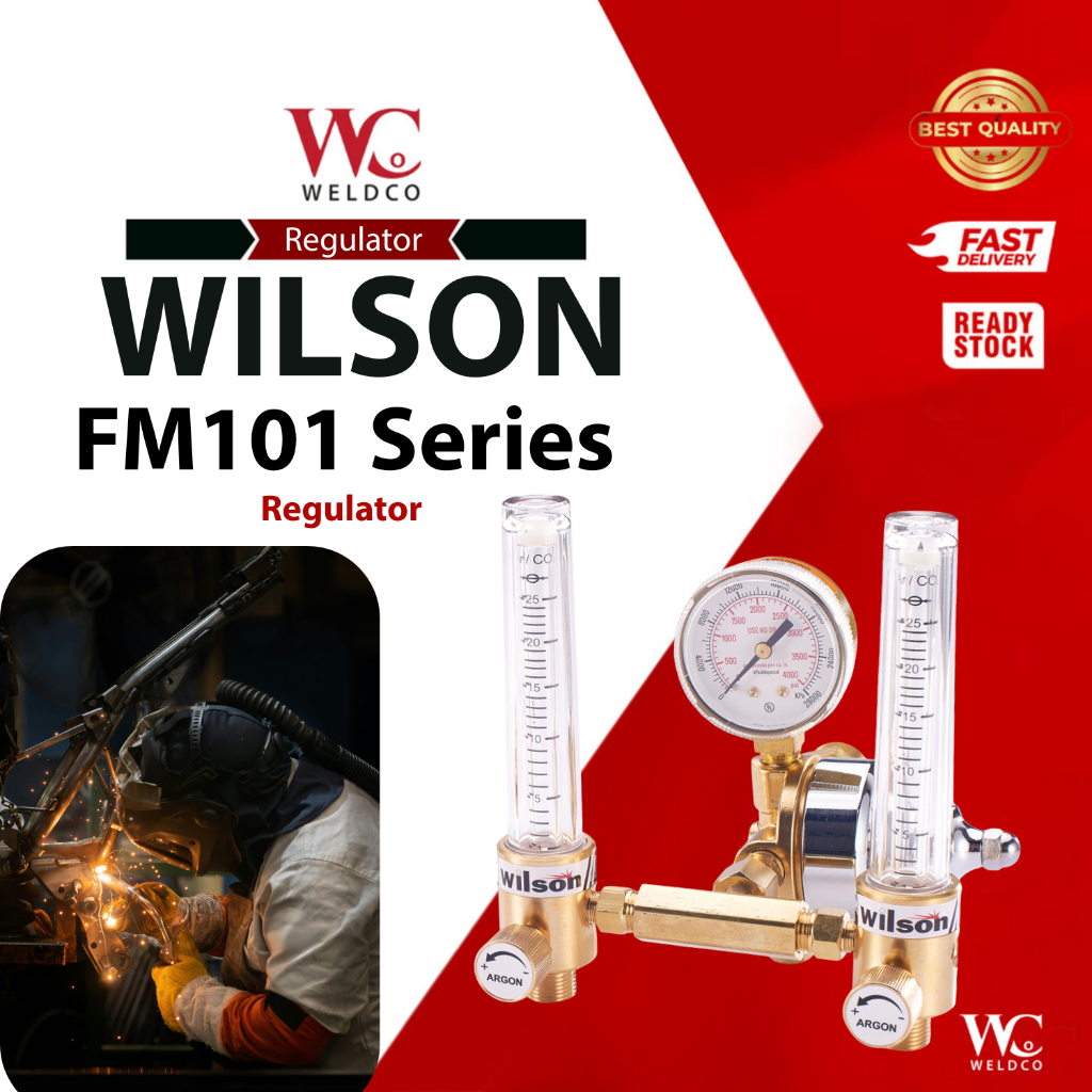 WILSON FM101-2FL-60CF Co2 Regulator