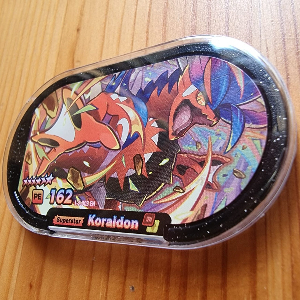 Pokemon Meezastar Stardust 2 (MY/SG/HK/ID) 6 Stars KORAEIDON (Shiny Superstar) c/w Fit Protective Ca