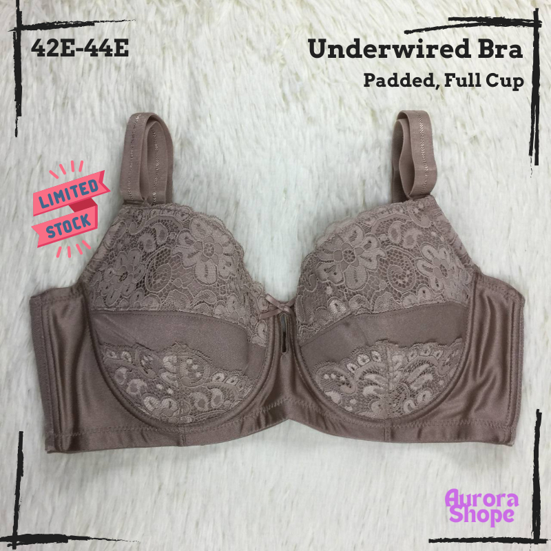 Marinella Underwired Bra Full Cup Berdawai 42E-44E Mocha !!ในขณะที่ สุดท้าย!!