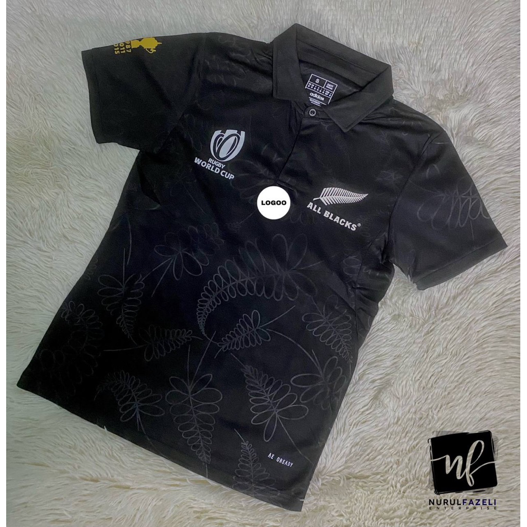 เสื้อเหย้า Bl@ck 2023 Rugby World Cup (ReadyStockkk)