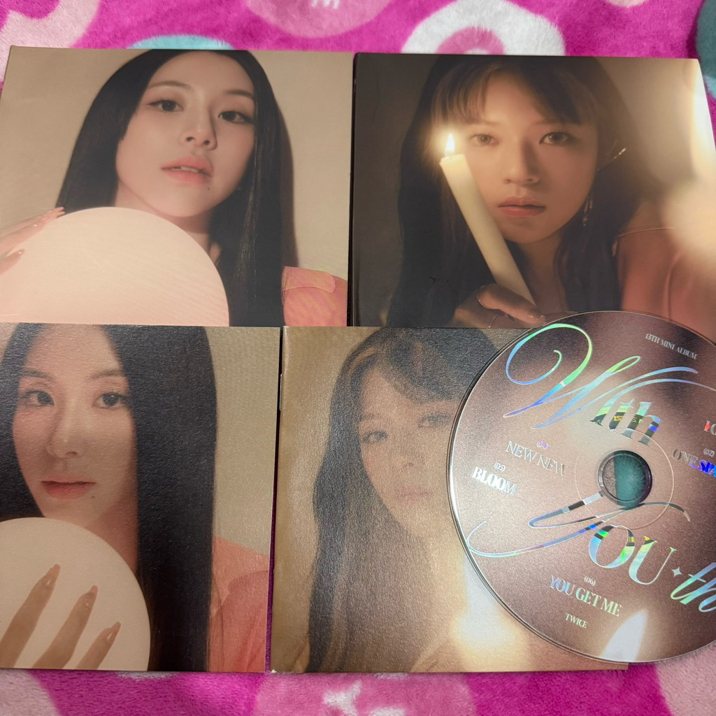 [NO PHOTOCARD] TWICE With You-th Official Unclosed Album Digipack Version Chaeyoung Jongyeon